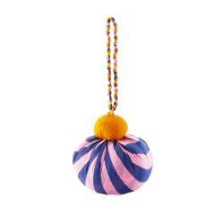 Hanging decoration, double pompom