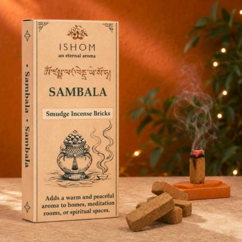 ISHOM Sambala Smudge Incense Bricks