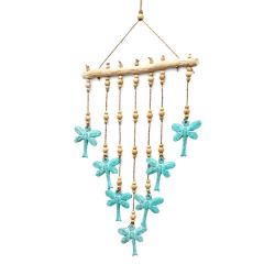 Mobile Hanging Decoration Albesia Wood Dragonfly