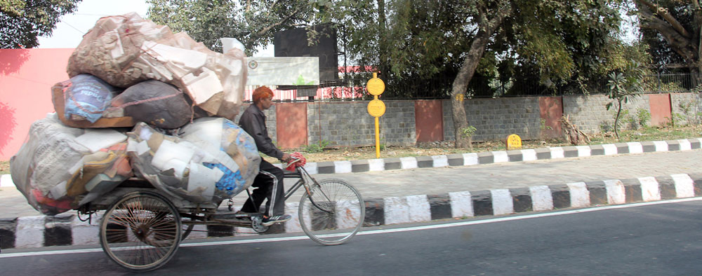 Recycling cycling in India