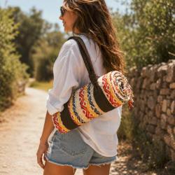 Recycled Cotton Beach & Picnic Blanket With Carry Strap