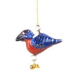 Hanging Bird Decoration Kingfisher, Recycled Plastic