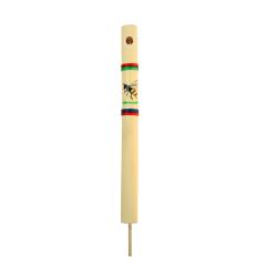 Bamboo whistle, bee design, 21cm