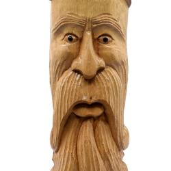 Green Man jempinis wood carving 50cm