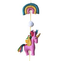 Tota hanging children's mobile unicorns