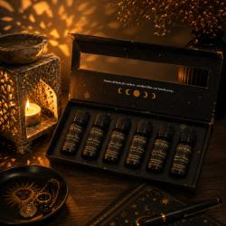 Set of 6 Aroma Oil Bottles Esoteric in Box