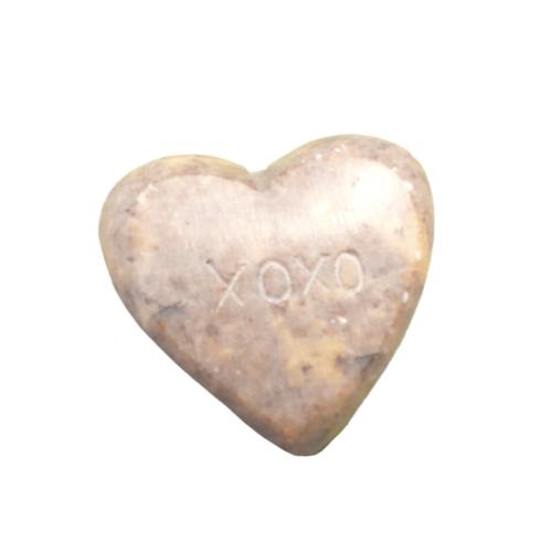 Sentiment Pebble Heart, XOXO 3.5 x 3.5cm
