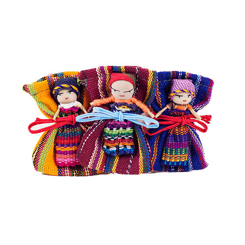 Worry doll 5.5cm with bag