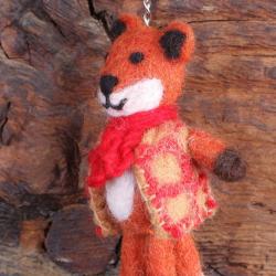 Mr Fox Keyring