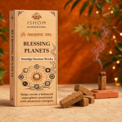 ISHOM Blessing Planets Smudge Incense Bricks