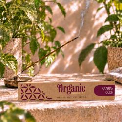 Organic goodness incense, arabian oudh scented, box of 12