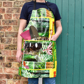 Bags, Planters, Aprons from Recycled Fertiliser Bags