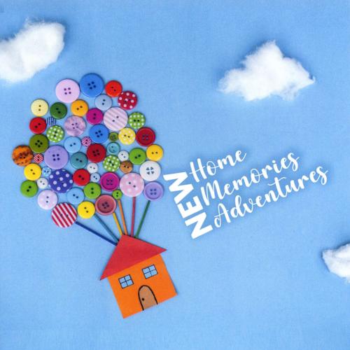 Greetings card, new home memories adventures