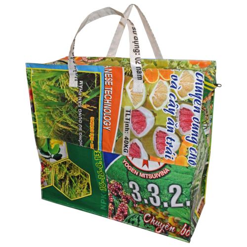 PBAGFN4 Recycled Plastic Shopping Bags from Indonesia – BaliAccessory