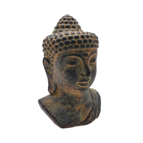Buddha Head, sandstone 11cm height