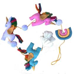 Tota hanging children's mobile unicorns