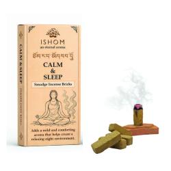 ISHOM Calm & Sleep Smudge Incense Bricks 