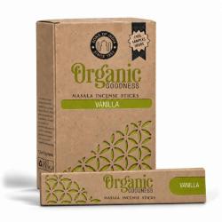 Organic incense, vanilla scented, box of 12