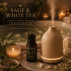 Aroma Oil Esoteric Eye of Providence, Sage and White Tea