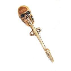 Skull Wall Hook Recycled Aluminium