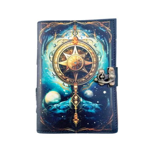 Notebook Recycled Paper Tarot Wheel of Fortune 13 x 18cm