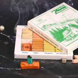 ISHOM 70 Earthly Himalaya Incense Bricks Gift Set