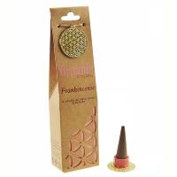 Incense cones & holder, Organic Goodness, frankincense