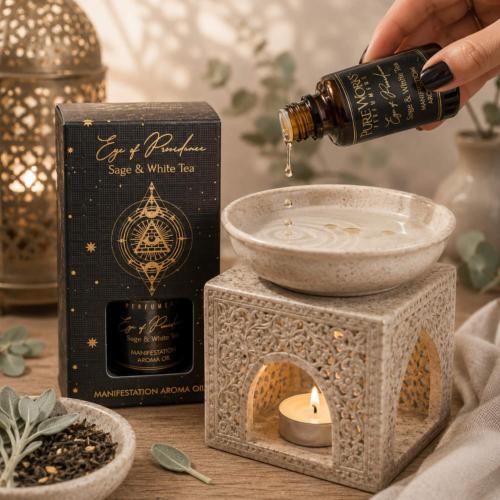 Aroma Oil Esoteric Eye of Providence, Sage and White Tea