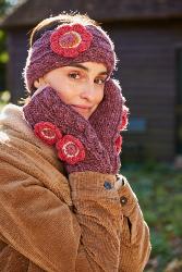Sorrento Headband Plum