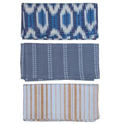 Set of 3 handkerchiefs, stripes