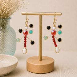 Earrings Delicate Dragonfly