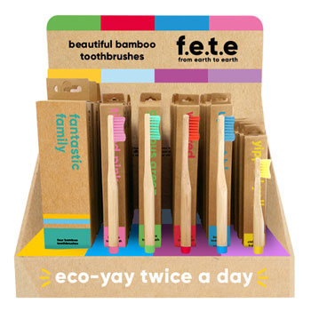 F.E.T.E. Bamboo Toothbrushes