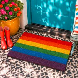 Doormat / Rug Coconut Coir Rainbow 60 x 40cm