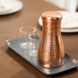 Copper pitcher, Flower of Life, 1 litre