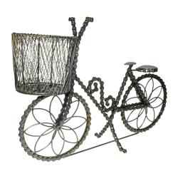 Planter or Bottle Holder, Recycled Bike Chain, 45 x 32 cm