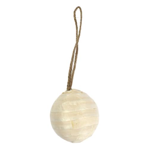 Christmas Bauble, Sola Plant Plain, 6cm