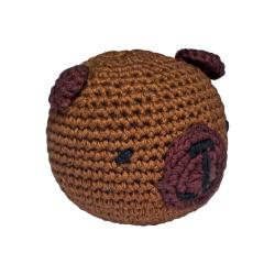 Hand crochet animal - bear
