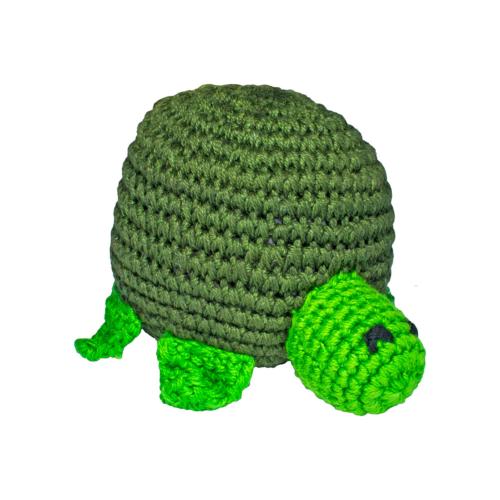Hand crochet animal - turtle