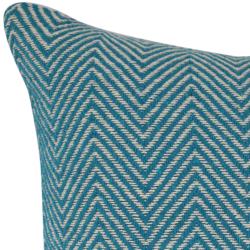Cushion Cover Soft Recycled Cotton Turquoise 40x40cm