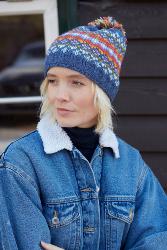 Clifden Bobble Beanie (Fine Knit)