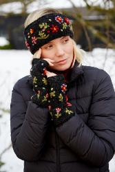 Lugano Headband Charcoal