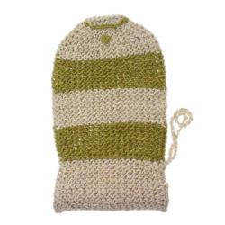 Body wash mitten hemp 22x12.5cm