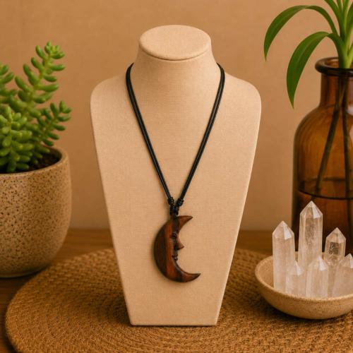 Pendant Sonokeling Rosewood, Moon