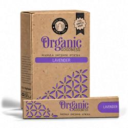 Organic goodness incense, lavender scented, box of 12