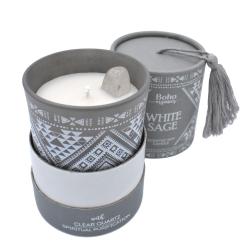 Boho Organics Soy Candle White Sage 200g