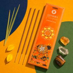 Incense with Burner Chakra Mantra Manipura - Solar Plexus