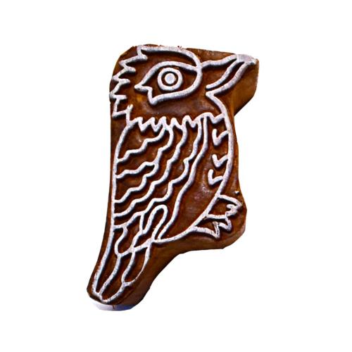 Printing block, kookaburra